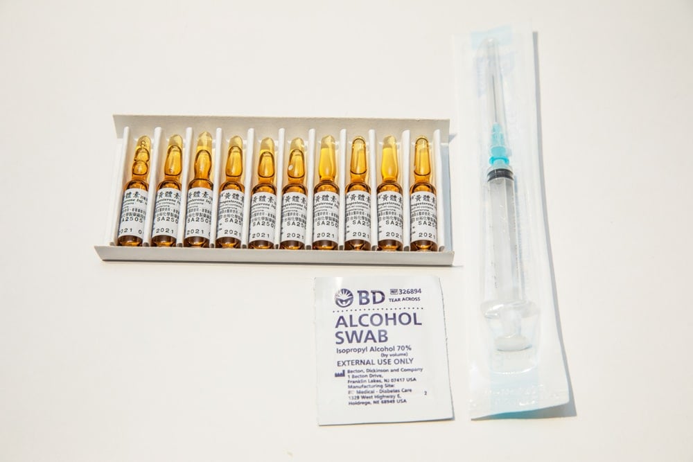 Progesterone 黃體素注射液 (黃體油針)