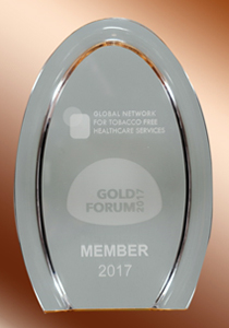FOR TOBACCO FREE HEALTHCARE SERVICES GOLD FORUM 2017 MEMBER
